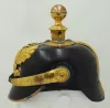 Prussian Field Artillery Officer's Pickelhaube with Field Cover and Epaulets Visuel 5